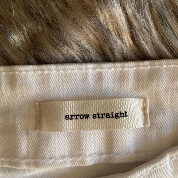 Jessica Simpson White Arrow Straight Jeans - Picture 7 of 10